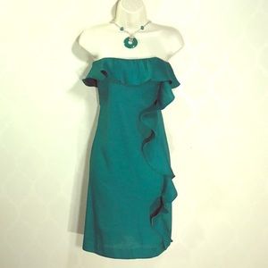 Banana republic strapless dress